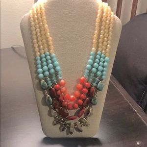 Anthropologie Multi-strand beaded necklace